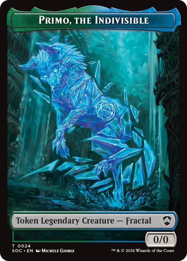 Primo, The Indivisible // Treasure Double-Sided Token