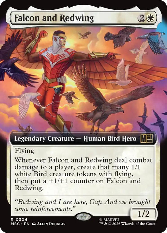 Falcon and Redwing (Extended Art)