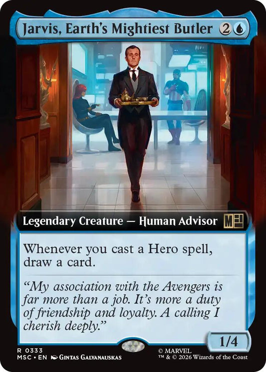 Jarvis, Earth's Mightiest Butler (Extended Art)