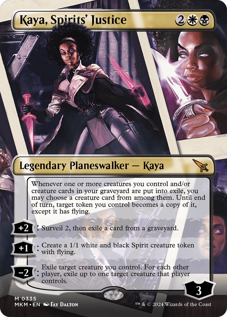 Kaya, Spirits' Justice (Borderless) [Murders at Karlov Manor]