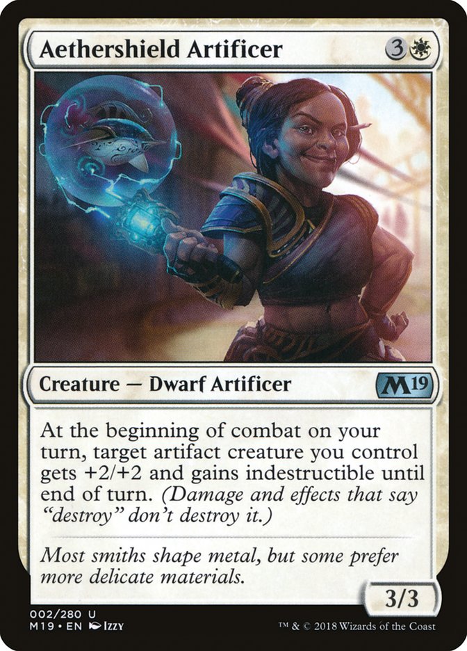 Aethershield Artificer [Core Set 2019]