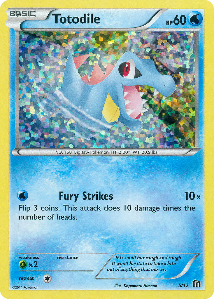 Totodile (5/12) [McDonald's Promos: 2016 Collection]