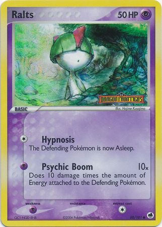 Ralts (60/101) (Stamped) [EX: Dragon Frontiers]